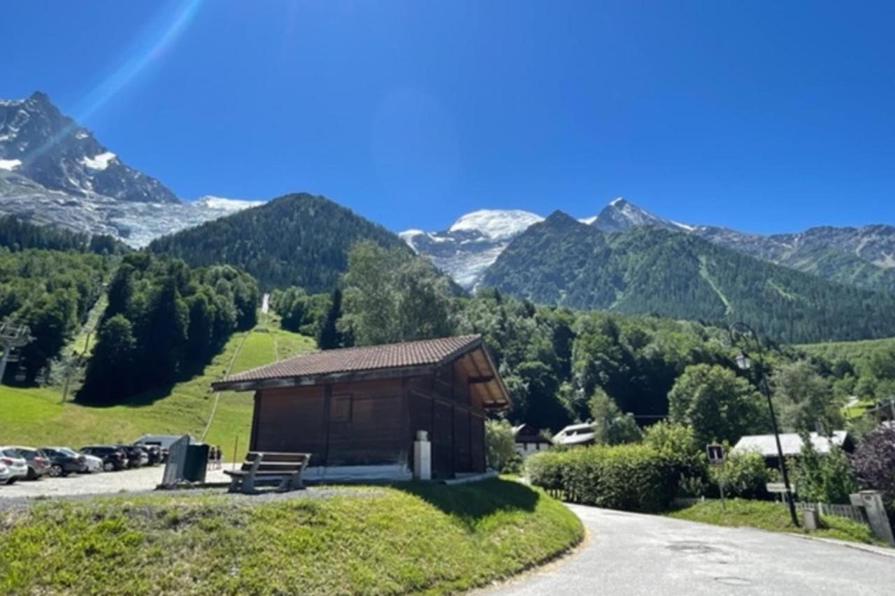 Apt With Nice View Near The Center Of Chamonix Kültér fotó
